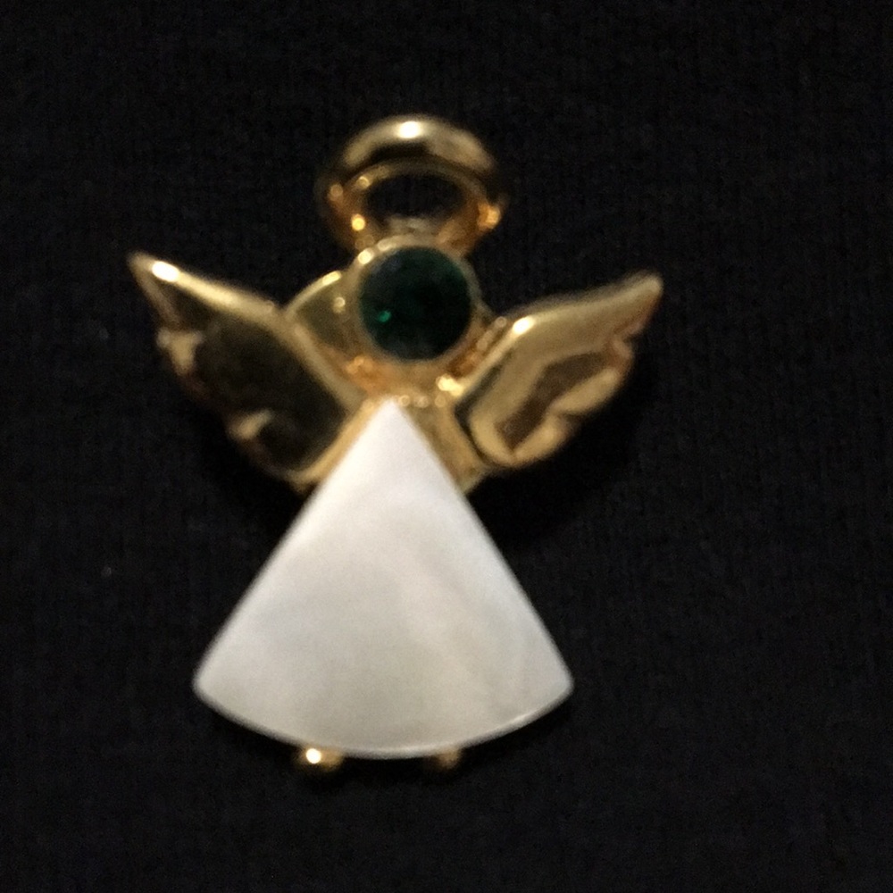 May birthday Angel pin